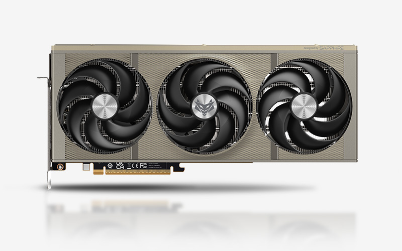 Offizielles Produktbild der SAPPHIRE NITRO+ AMD Radeon RX 9070 XT